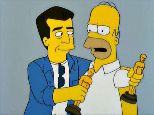  Homer and Mel Gibson