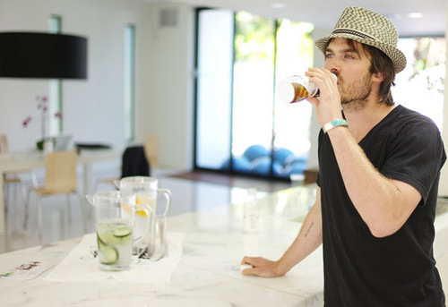 Ian at the Muscle Milk Light Women's Fitness Retreat 1st annual.