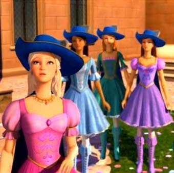 Icon for Barbie and the Three Musketeers Banner