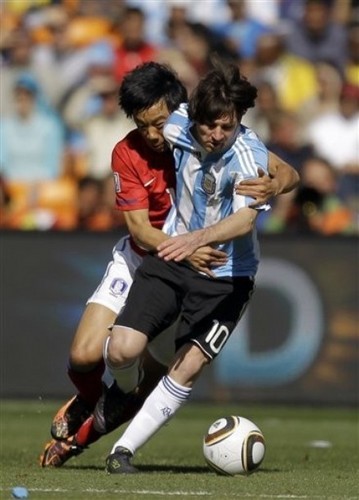  Messi - 2010 FIFA World Cup - vs. South Korea