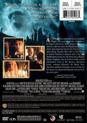 Movies & TV > Harry Potter & the Half-Blood Prince (2009) > DVD Covers