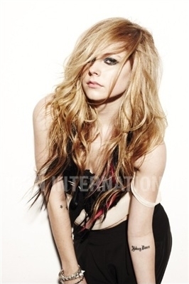  Outtakes of avril in Inked magazine