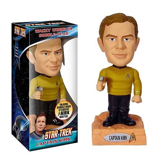 ngôi sao Trek Captain Kirk Talking bobble head