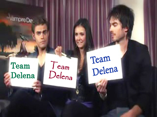  Team Delena :P