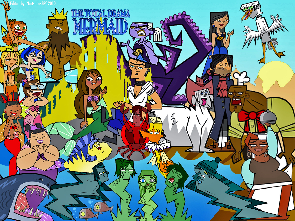 Total Drama Action - The Little Mermaid version