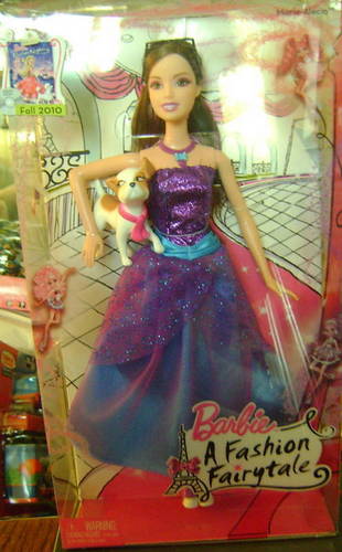  búp bê barbie in a Fashion Fairytale Alecia doll