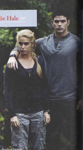  Emmett and Rosalie Pic from 'Eclipse Offical Illustrated Movie Companion'