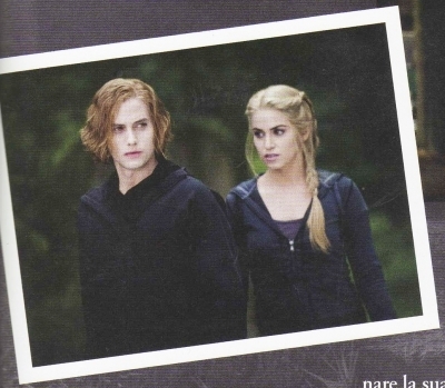  Jasper and Rosalie Pic from 'Eclipse Offical Illustrated Movie Companion'