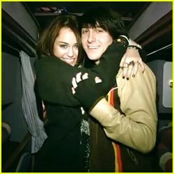  Miley with BFF Mitchel Musso