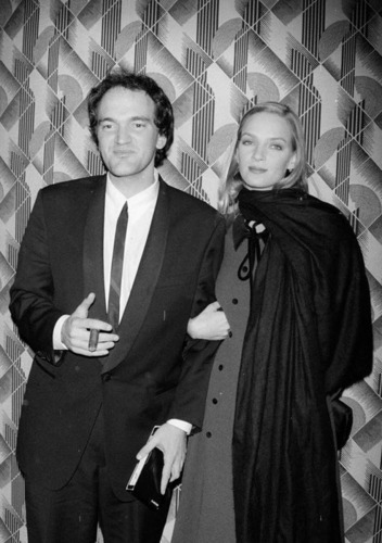  Quentin Tarantino & Uma Thurman