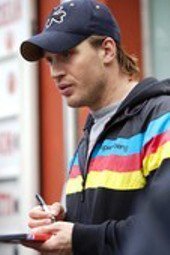 Tom Hardy in Cambridge during a fund raising Charity event 9th May 2010