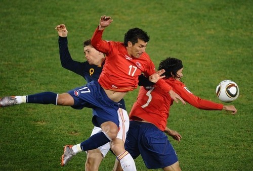  Fernando Torres - Spain (2) vs Chile (1)