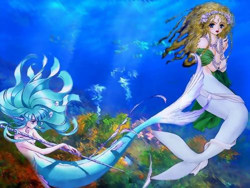  Mermaid fondo de pantalla I've done