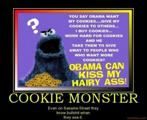  cookie monster has problems