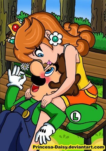  luigi and madeliefje, daisy