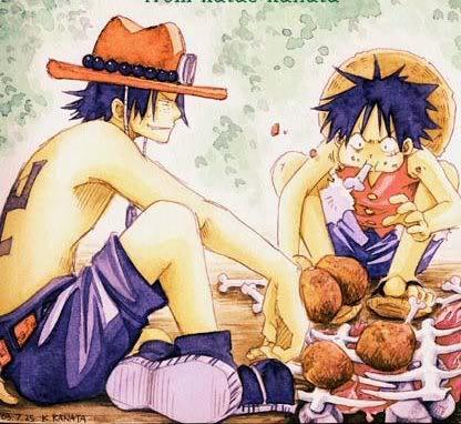  Ace and Luffy