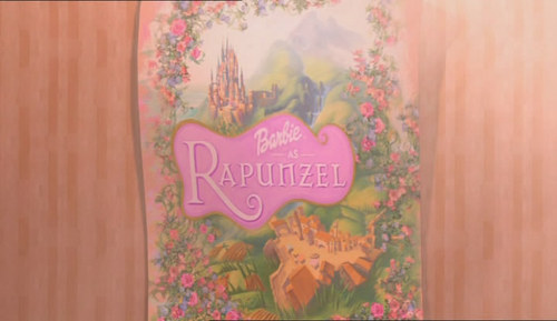  বার্বি as Rapunzel