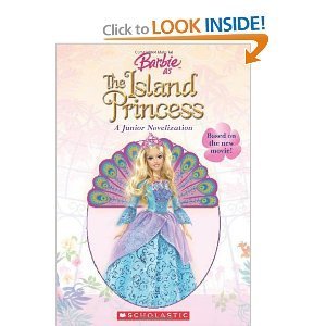  芭比娃娃 as the island princess book