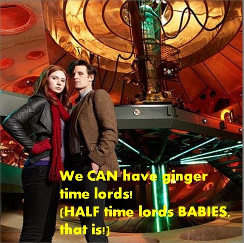  Ginger time lord bubs!