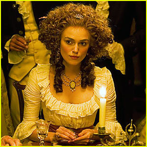  Keira Knightley as Georgiana Spencer Cavendish