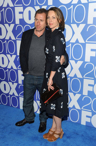  Kelli and Tim in rubah, fox Upfronts 2010 in NYC