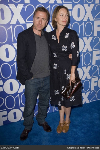 Kelli and Tim in rubah, fox Upfronts 2010 in NYC