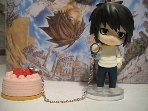  1 chained to cake