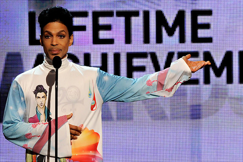  Prince at BET Awards