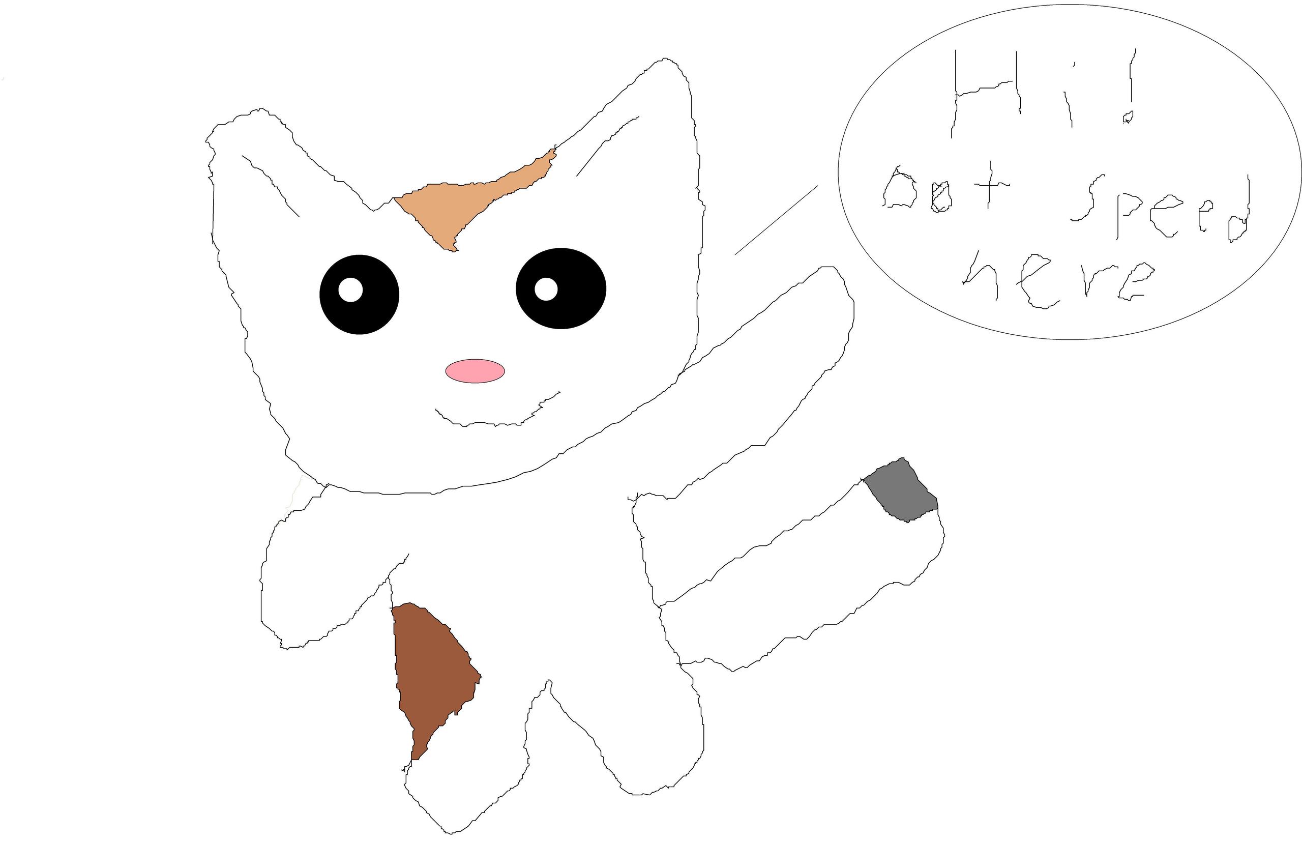 Say Hi Dot Speed - Make Your Own Warrior Cat! Fan Art (13411670) - Fanpop