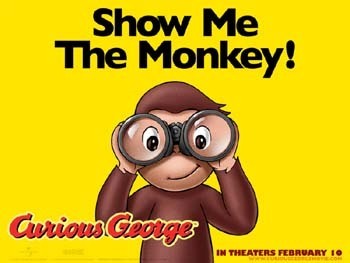  显示 me the monkey !