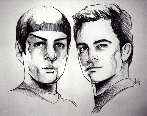  kirk and spock