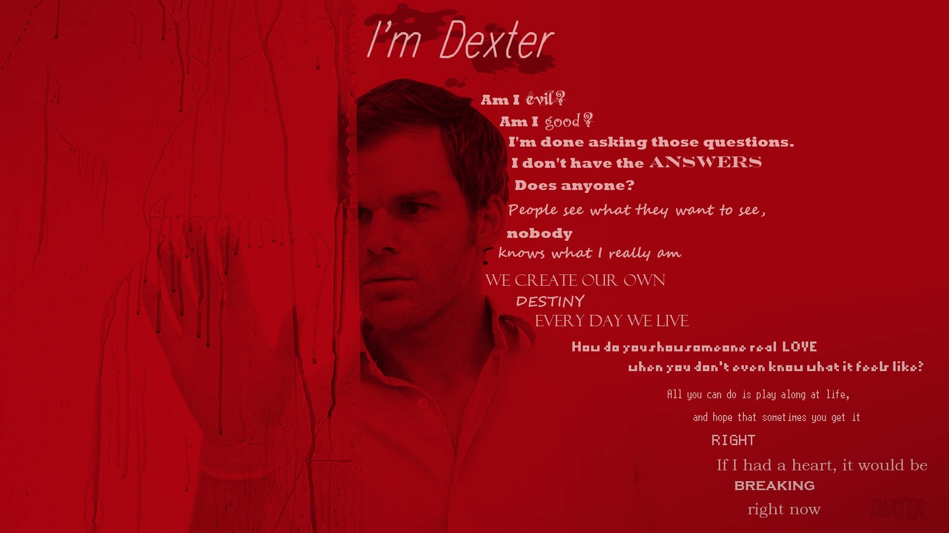  Dexter Citazioni wallpaper