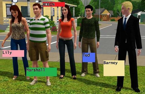 How i met your mother my sims