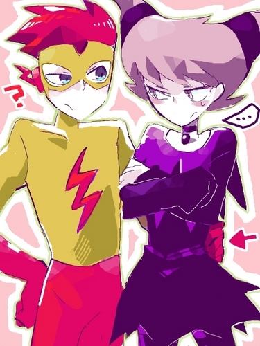 Jinx and Kid Flash