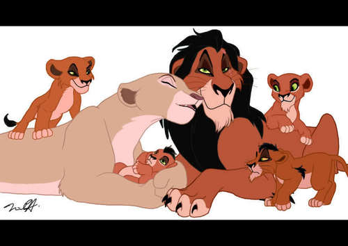 Scar and his family 