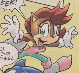  Sonia Acorn (Sonic and, Sally's daughter)