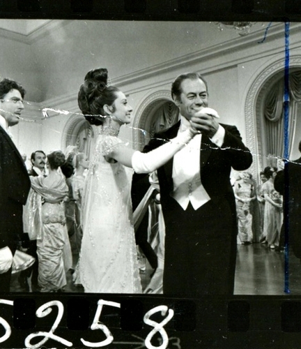  Audrey and Rex Harrison on "My Fair Lady"