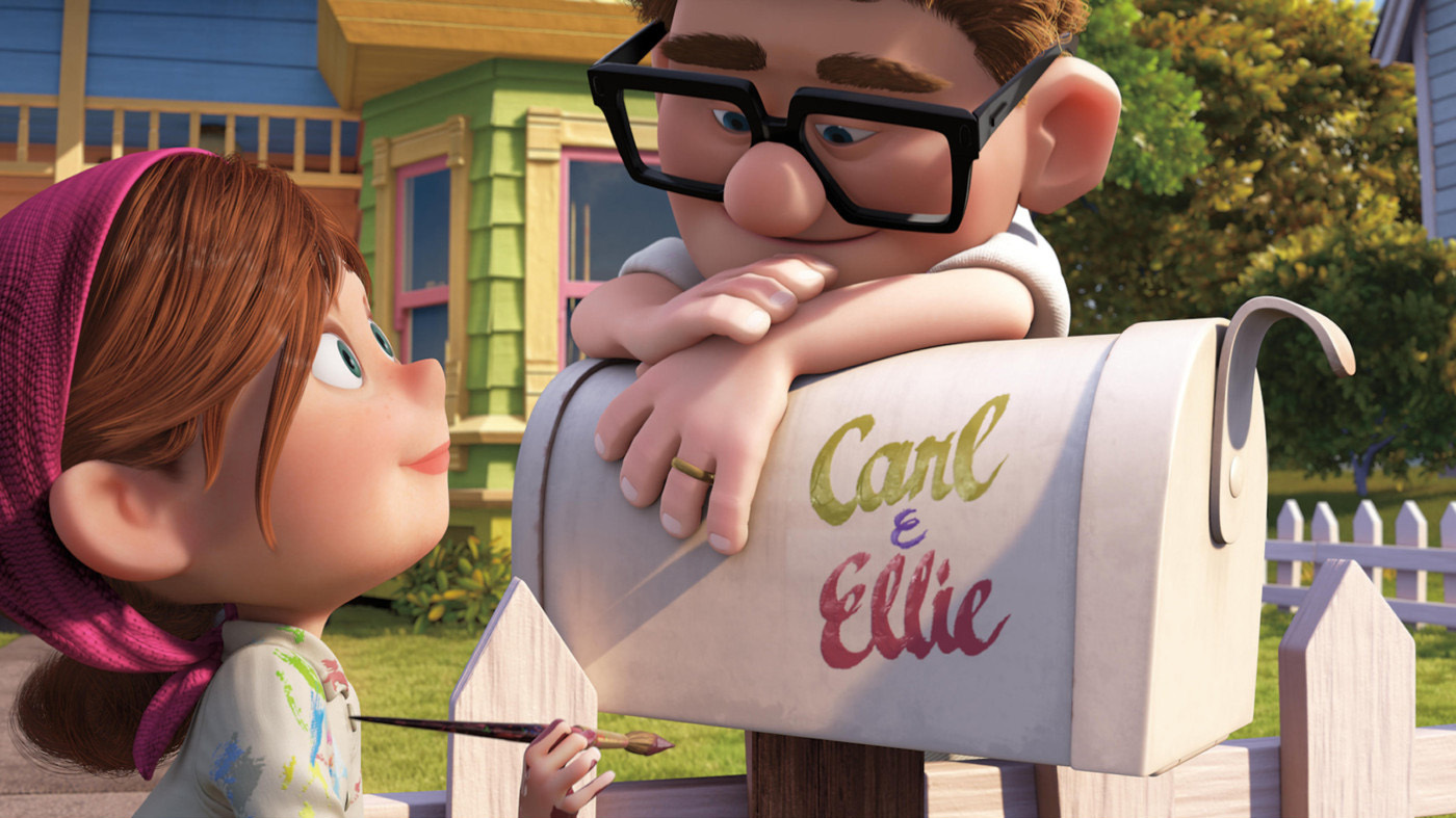 Carl and Ellie and mailbox - Up Photo (13660745) - Fanpop