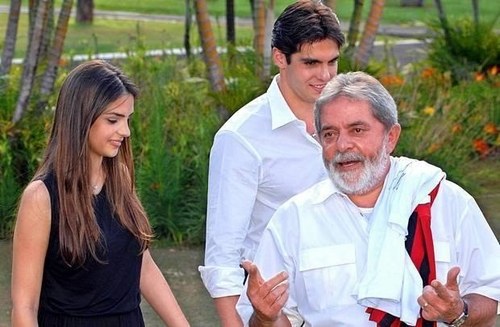  Carol,Kaka and President Lula