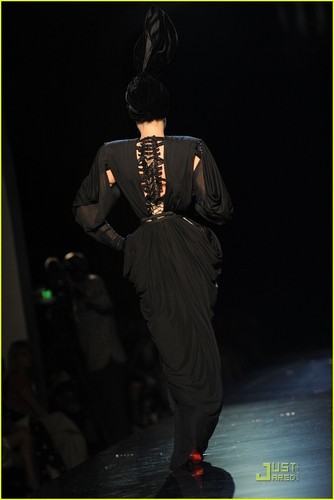 Dita Von Teese: Haute Couture For Jean-Paul Gaultier Runway