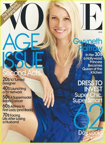 Gwyneth Paltrow Covers 'Vogue' August 2010