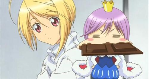  Kiseki with chocolate! :P