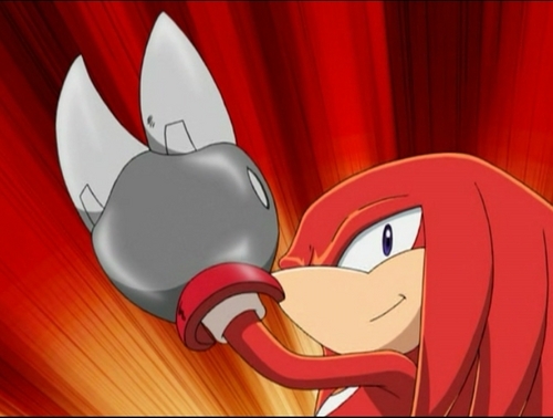  Knuckles with the metal claw