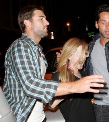  Leaving Trousdale Bar in Hollywood - 06.07.10