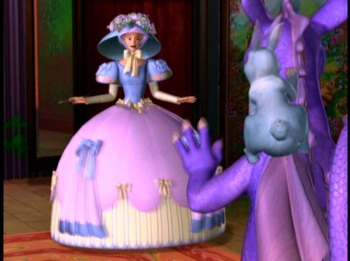  Rapunzel's 花 dress