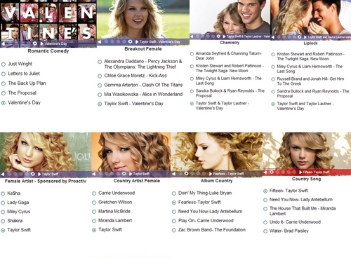 Vote for Taylor Swift