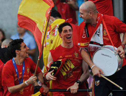  FIFA 2010 World Cup Champions Spain Victory Parade And Celebrations
