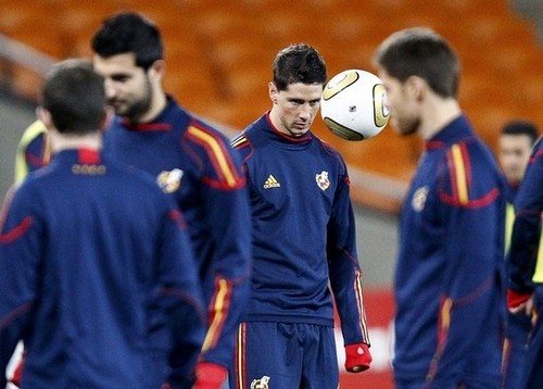 Fernando Torres - Spain Training