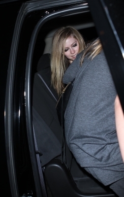  Leaving बोआ Steakhouse Restaurant in Hollywood - 09.07.10
