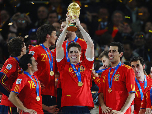  Spain Win World Cup
